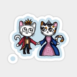 Cat Prince and Princess Magnet