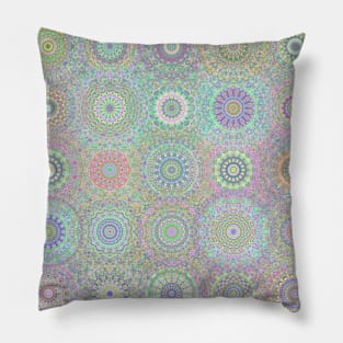 Rainbow Mandalas Pillow