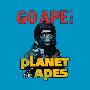 Planet of the Apes - Go Ape, distressed T-Shirt