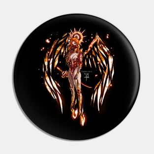 Cyber angel Pin