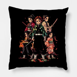 Unyielding The Demon Slayer is Virtue Pillow