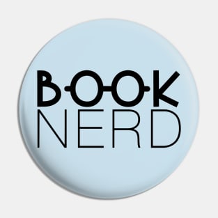 Book Nerd Pin