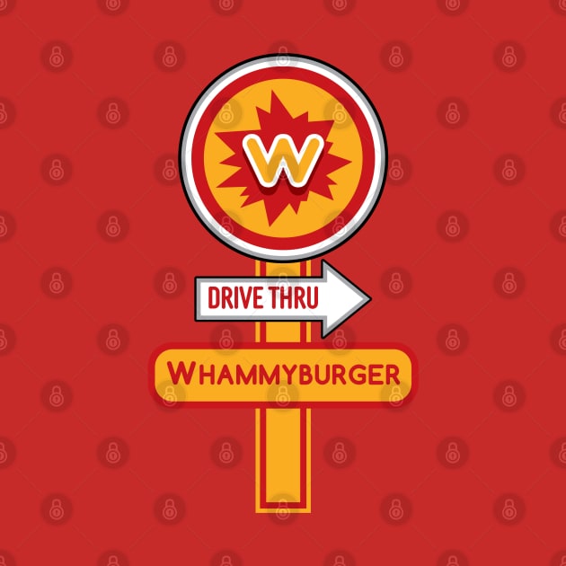 Whammyburger Drive Thru by Gimmickbydesign