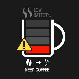 Coffee Battery T-Shirt