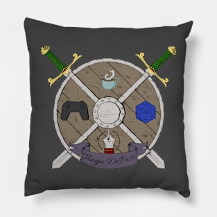 Cypher coat of arms - Deven Rue Pillow