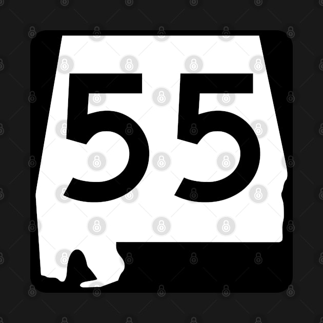 Alabama Route 55 (United States Numbered Highways) by Ziggy's