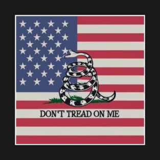 Don’t tread on me usa flag T-Shirt