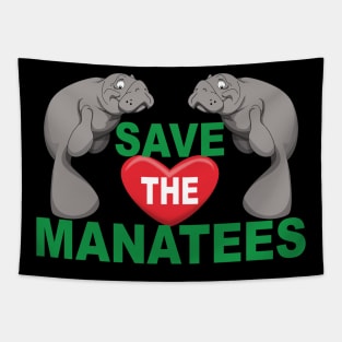 Save the Manatees Tapestry