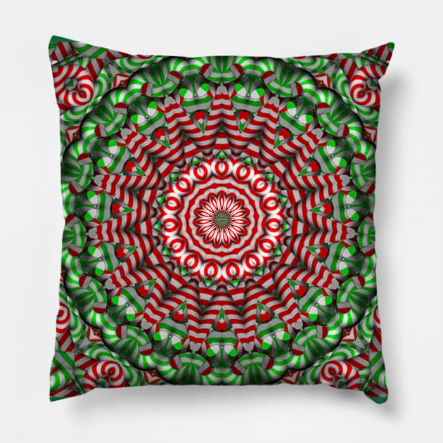 Ugly Christmas Sweater Mode Pillow by ArtistsQuest