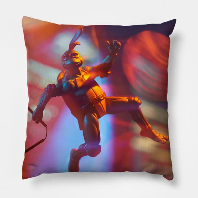 Michaelangelo Pillow by Mikes Monsters