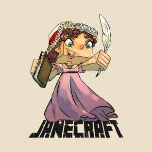 Janecraft without Background T-Shirt