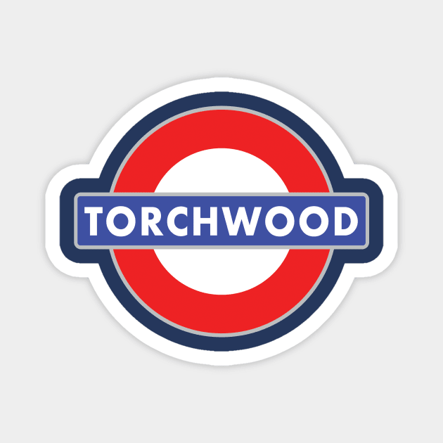 TORCHWOOD Magnet by KARMADESIGNER T-SHIRT SHOP