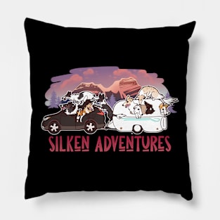 Silken Adventures Pillow