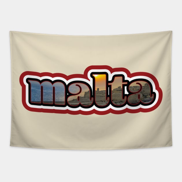 Malta Love Tapestry by cricky