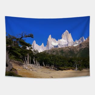 Patagonian savage mountains Tapestry