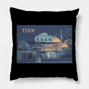 Eden Nightclub Pillow