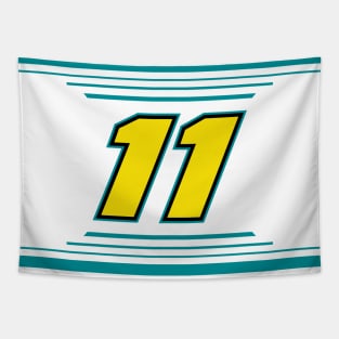 Denny Hamlin #11 2024 NASCAR Design Tapestry