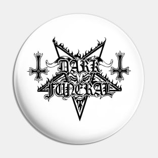 Dark Funeral Logo Pin