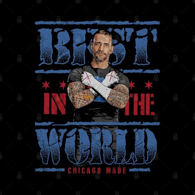 CM Punk Best In The World by MunMun_Design