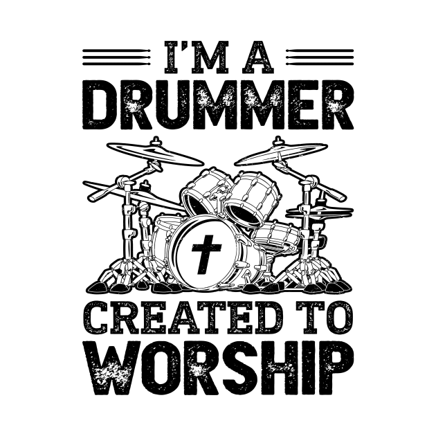 I'm A Drummer Created To Worship by DanYoungOfficial