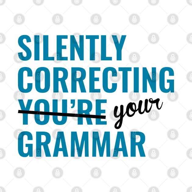 Silently Correcting You're Grammar by AmazingVision