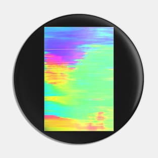 Holographic print card Pin