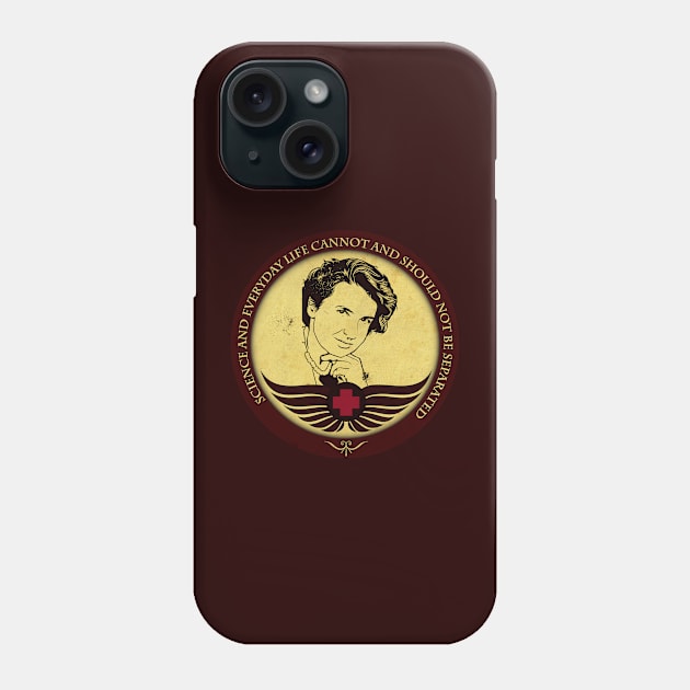 Art of Medicine: Rosalind Franklin Phone Case by CTShirts