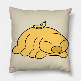 Banana Water Bear Pillow