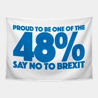 48% - SAY NO TO BREXIT Tapestry