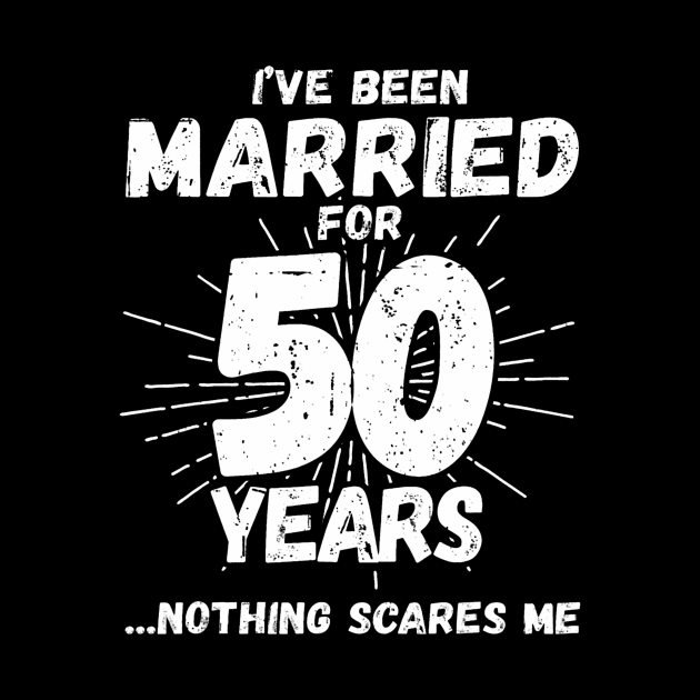 Couples Married 50 Years Funny 50th Wedding Anniversary by Saboia Alves