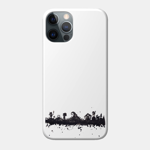 Nightmare Before Christmas Skyline - Jack Skellington - Phone Case