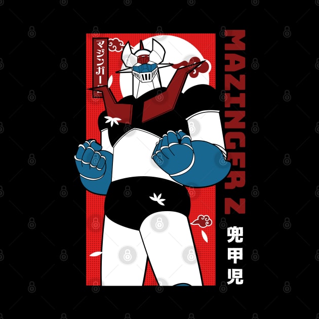 Mazinger Z Black by paisdelasmaquinas