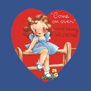 Retro Valentine's Day Heart T-Shirt