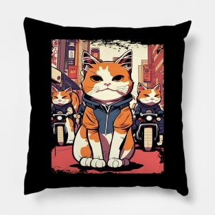 Support Your Local Street Cats Pillow