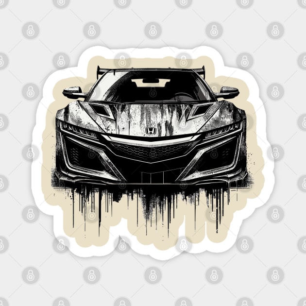 Honda NSX Magnet by Vehicles-Art