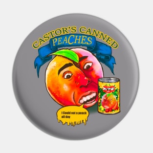 Castor's Canned Peaches Pin