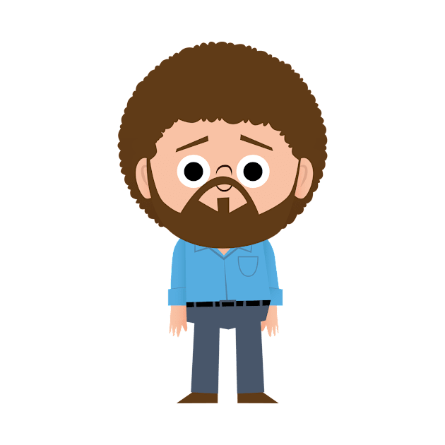 BOB ROSS by Fall Down Tree