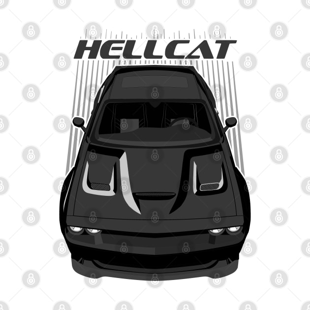 Challenger Hellcat - Black by V8social