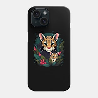 Ocelot Fathers Day Phone Case