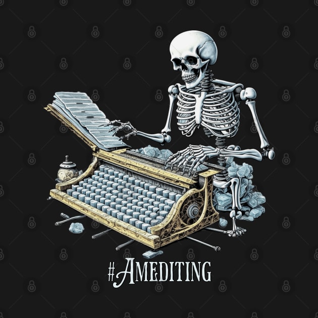 Author Editing Skeleton by H. R. Sinclair