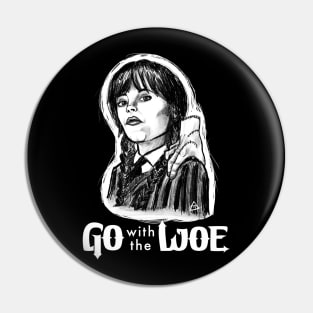 Wednesday Addams Pin