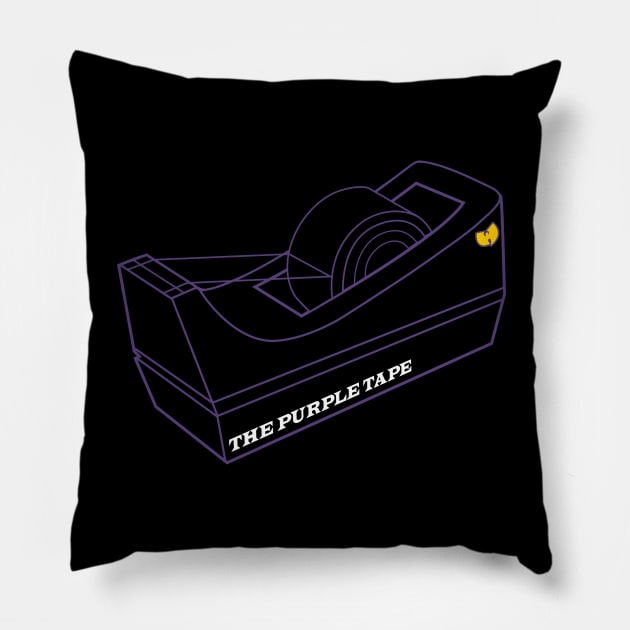 The Purple SCOTCH Tape Pillow by DIGABLETEEZ