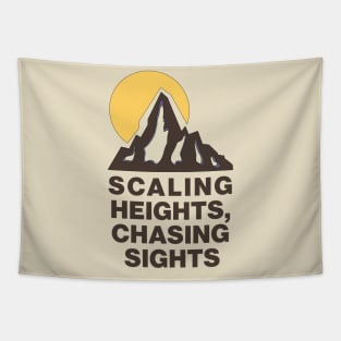 Scaling Heights, Chasing Sights Outdoors - Bouldering Tapestry