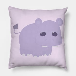 Hippopotamus Pillow