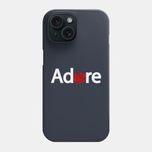 Adore adoring artistic design Phone Case