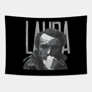 Niki Lauda Formula 1 Legend Tapestry