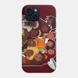 Animated Melanin Phone Case