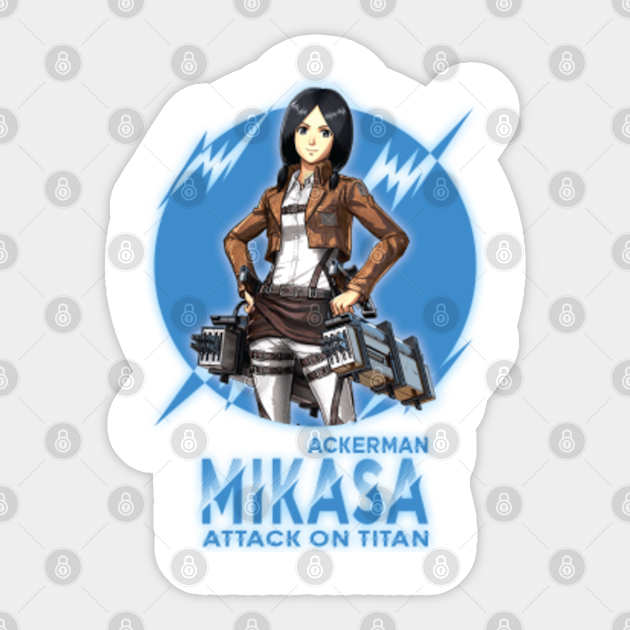 Mikasa Ackerman Style Attack On Titan Manga Art Attack On Titan Anime Sticker Teepublic This board contains spoilers from the manga. mikasa ackerman style attack on titan manga art