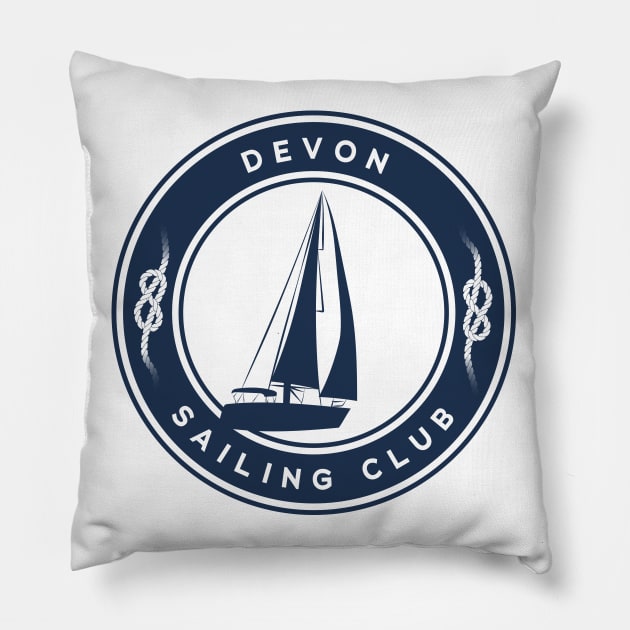 Devon sailing Pillow by leewarddesign