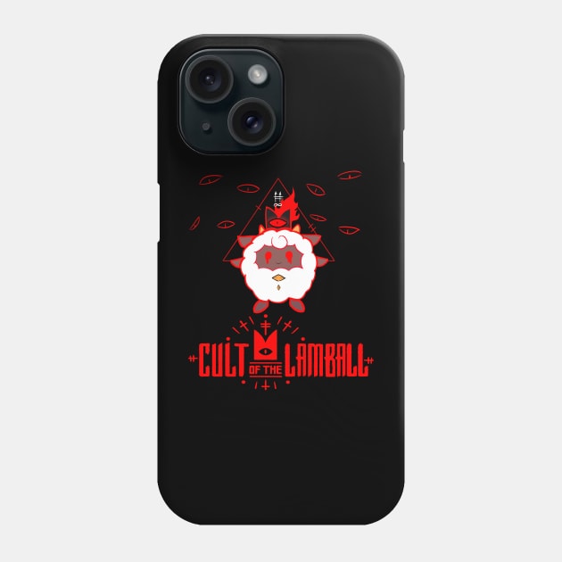 Cult of the lamball - Palworld crossover Phone Case by Vhitostore